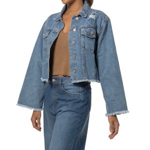 Cropped Denim Jacket