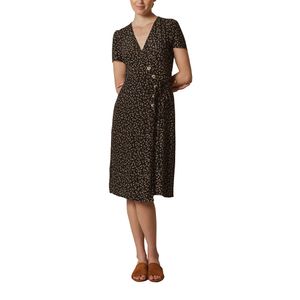 Vestido Mini Flor Negro