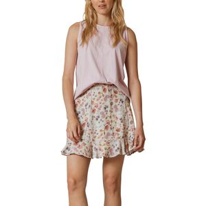 Top Algodon Tirantes Lila