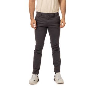 Pantalones Chino Basic Gris