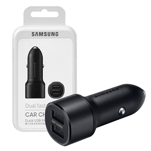 Car Charger Doble Puerto 15W Black