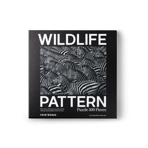 Rompecabezas - Zebra Wildlife Pattern