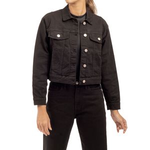 Baggy Denim Jacket Negro