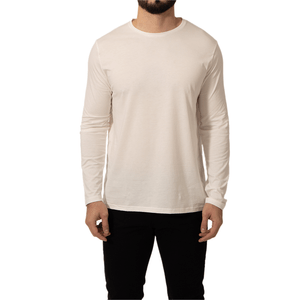 T-Shirt Algodon Pima Ls White