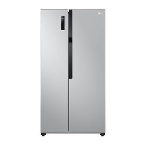 Refrigeradora SxS 508L Platinum Silver