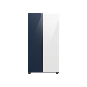 Refrigeradora SxS BeSpoke 640L Navy/Blue