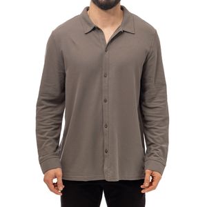 Polo Basic ML Algodon Pima Gray