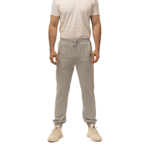 Jogger Algodón Gris Jaspe