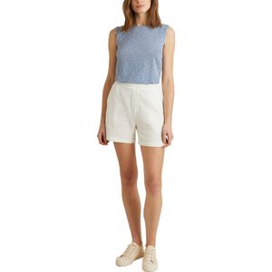 Shorts De Gasa Yerse Ecru