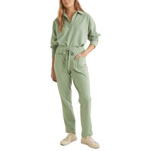 Pantalones Felpa Jogging Light Green