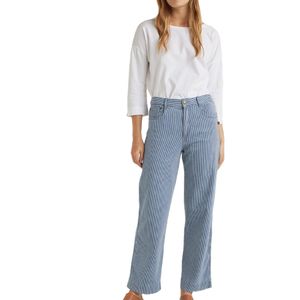 Pantalones Cropped Rayas Yerse Stripes