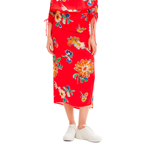 Skirt Long Fal Crimea Carmin