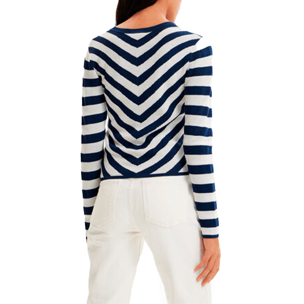 Desigual Ombré Fine Gauge Crewneck Sweater