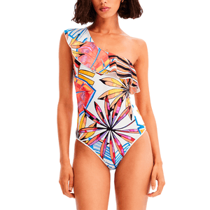Swimwear OnePz Swim Medewi Blanco