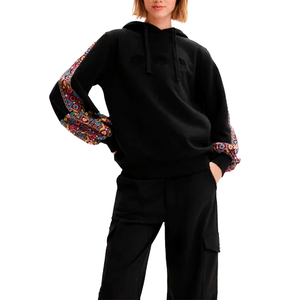 Sweat Long Sle Swaet Daisy Negro