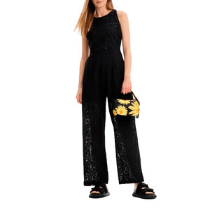Overall Trousers Pant Lua Negro