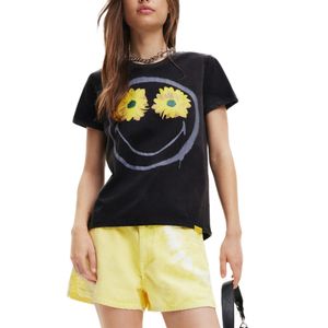 TShirt Short Sle Margarita Smile Negro