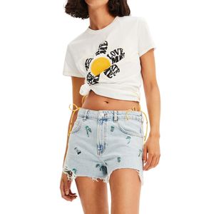 Short Trousers De Milano Jeans White