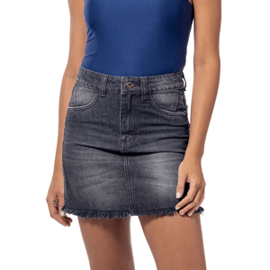 Falda High Waist Black