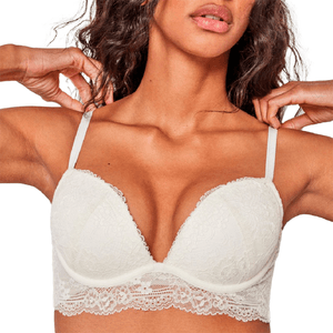 Sujetador Efecto Push Up Marfil
