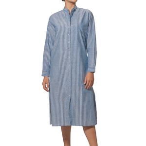 Vestido Midi Stripe Azul