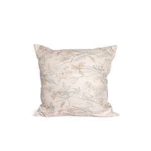 Cojin Floral Birds Blanco Print