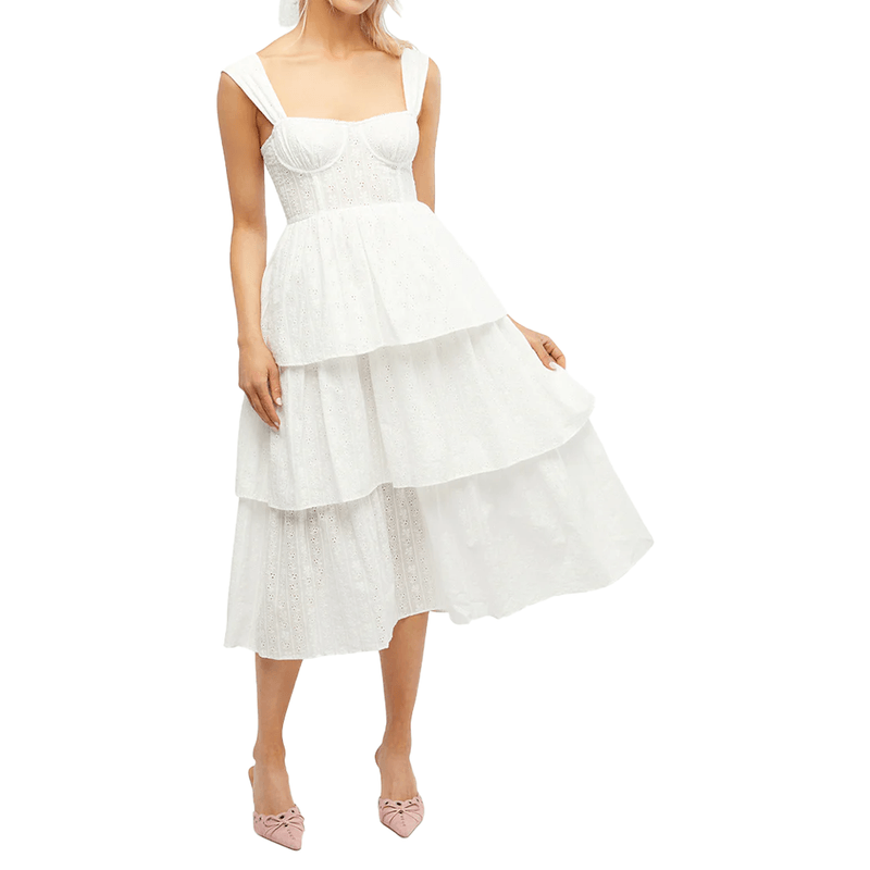 WeWoreWhat-Corset-Maxi-White-WWD01-8