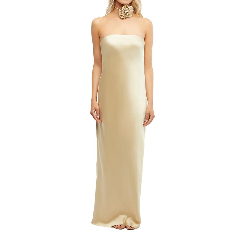 WeWoreWhat-Strapless-Silky-Maxi-Dress-Wheat-WWD51-01