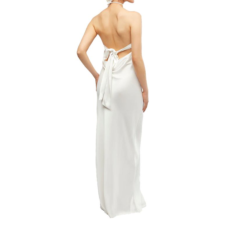 WeWoreWhat-Strapless-Silky-Maxi-Dress-White-WWD51-01