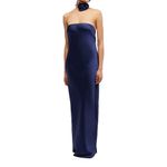 WeWoreWhat-Strapless-Silky-Maxi-Dress-Navy-WWD51-01