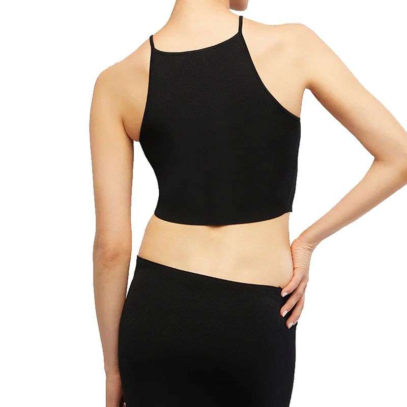 WeWoreWhat-V-Cropped-Rib-Tank-Black-WWT79-01