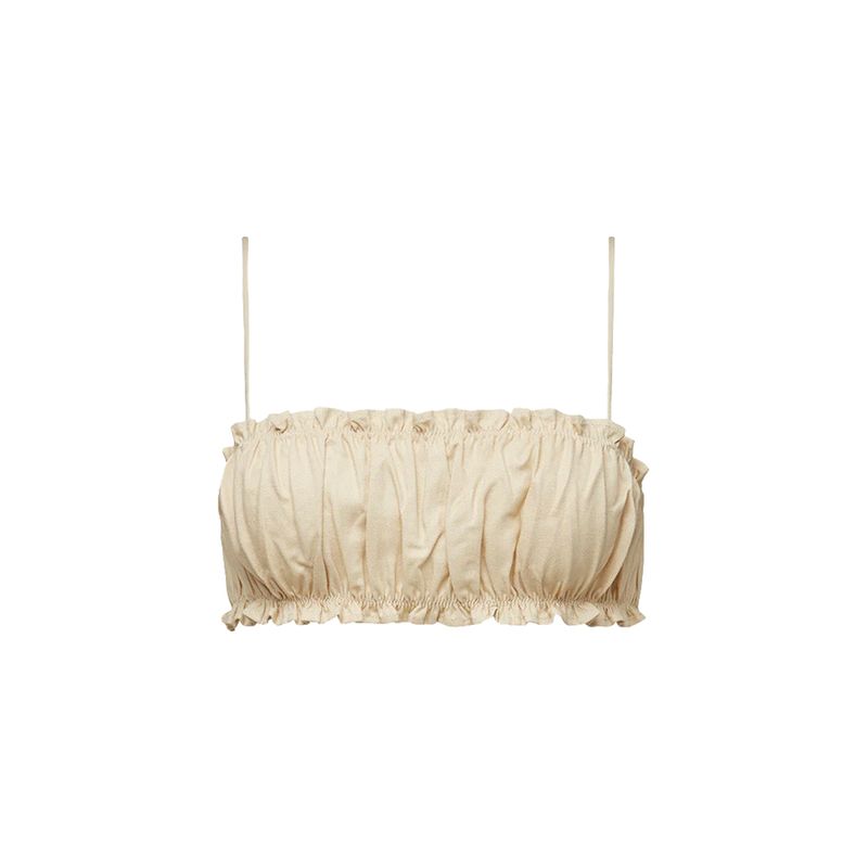 WeWoreWhat-Scrunchie-Bra-Top-Wheat-WWT81-01