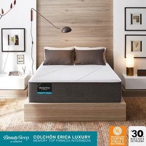 Colchón Erica Luxury Memory Top Firmeza Intermedia