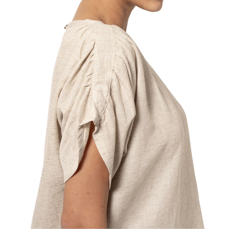 Cosplay-Top-Linen-Kimono-Beige-CO-F23-U2535D