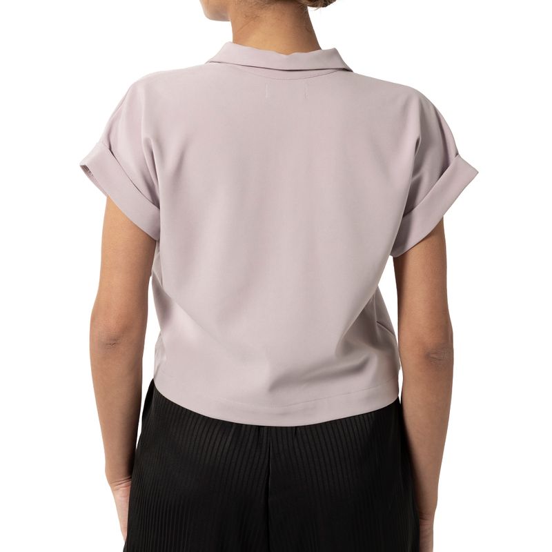 Top-Stitch-Camisa-Manga-Corta-Abotonada-Lila-TS-NAV23-106