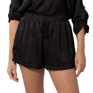 Short Plisado Negro