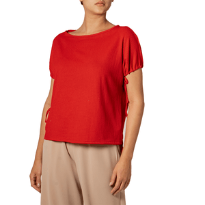 Top Cuello Bandeja Rojo