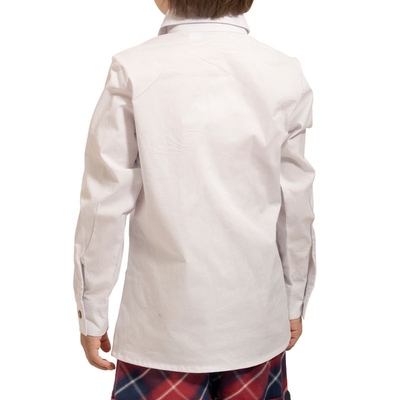 Cosplay-Camisa-Blanca-con-Bolsillo-Tartan-CO-KNV23-U5078B