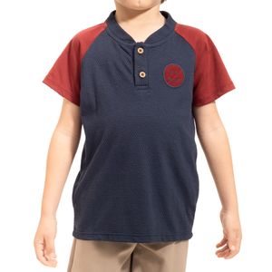Camiseta Bicolor Azul Rojo