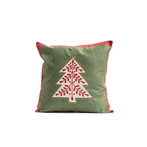 Cojín Navideño Verde