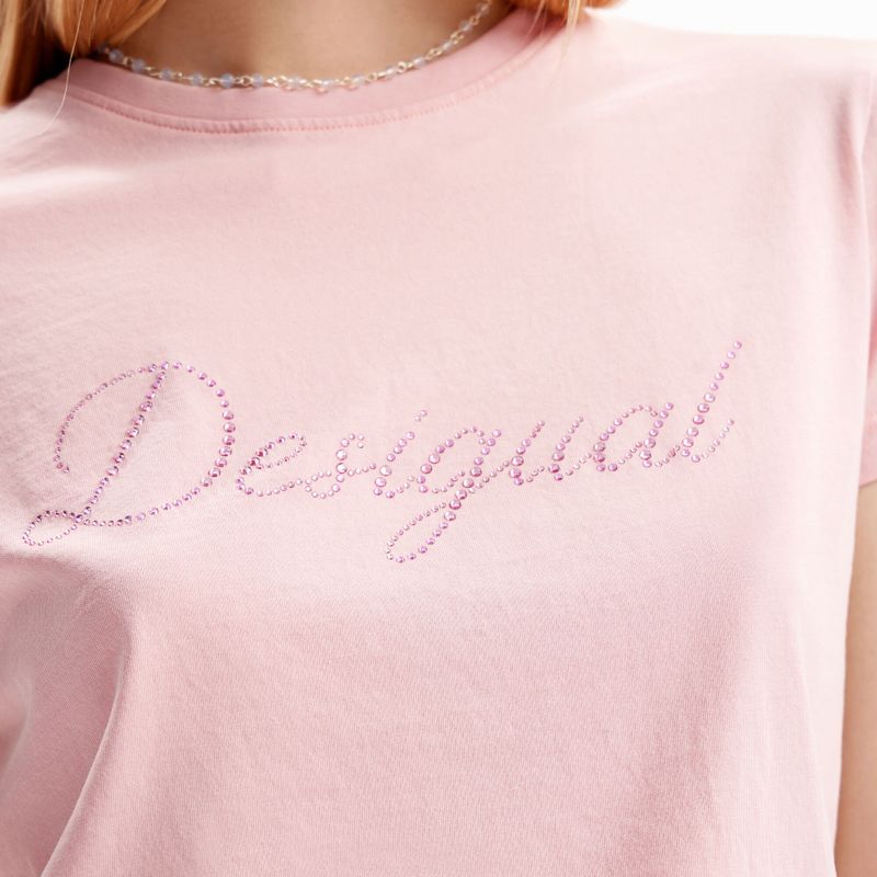 Desigual-Camiseta--Maya-Rosa-Palido-23WWTKBB3025