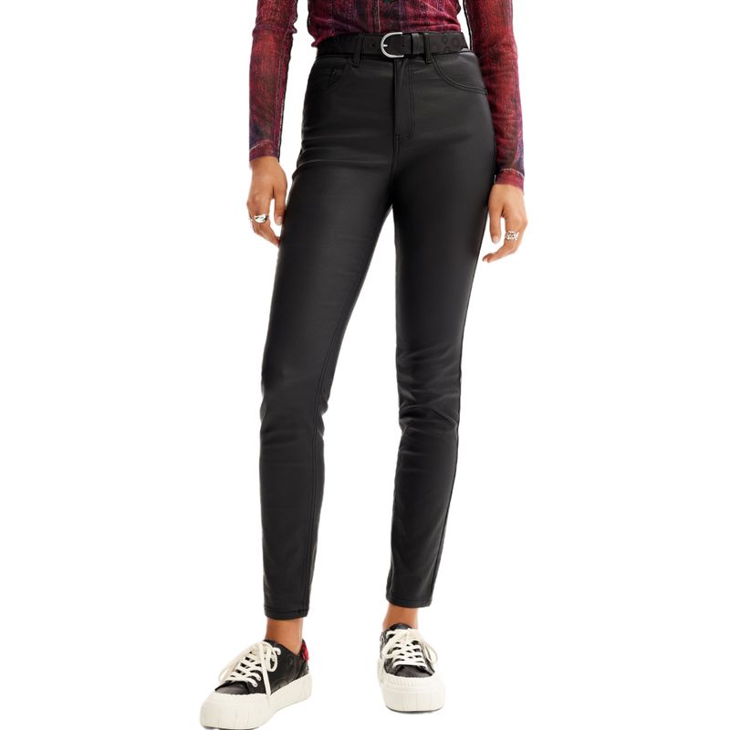 Desigual-Pantalon-efecto-piel-23WWPW212000