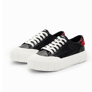 Sneakers Tartan platform
