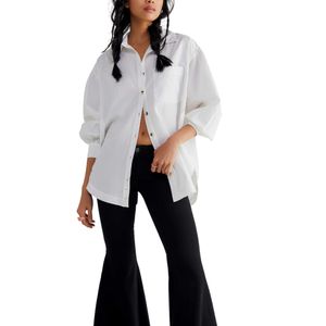 Woven Top Happy Hour Solid Blanca