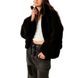 Jacket Get Cozy Teddy Negra