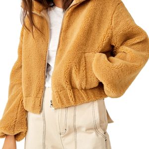 Jacket Get Cozy Teddy Camel