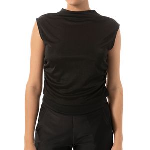 Top Cuello Perkins Negro