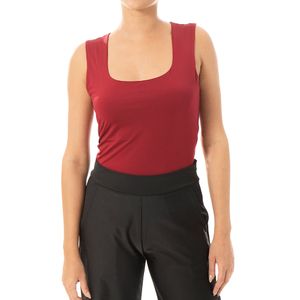 Body Escote Cuadrado Vino