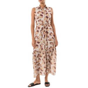 Vestido Camisero Largro Print
