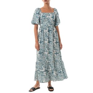 Vestido Blanco Print